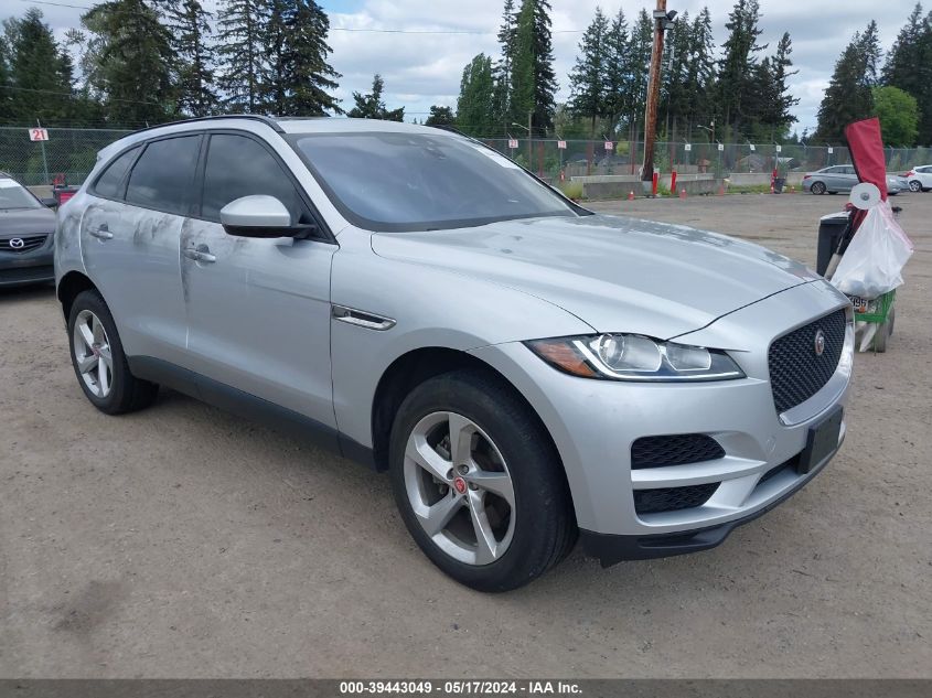 2018 Jaguar F-Pace 25T Premium VIN: SADCJ2FX7JA269395 Lot: 39443049