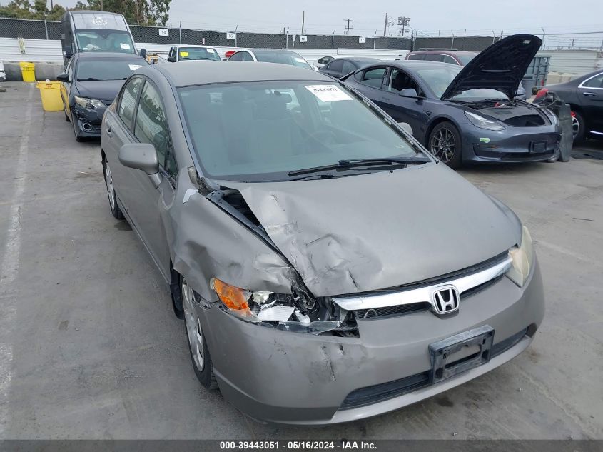 2008 Honda Civic Lx VIN: 2HGFA16518H515923 Lot: 39443051