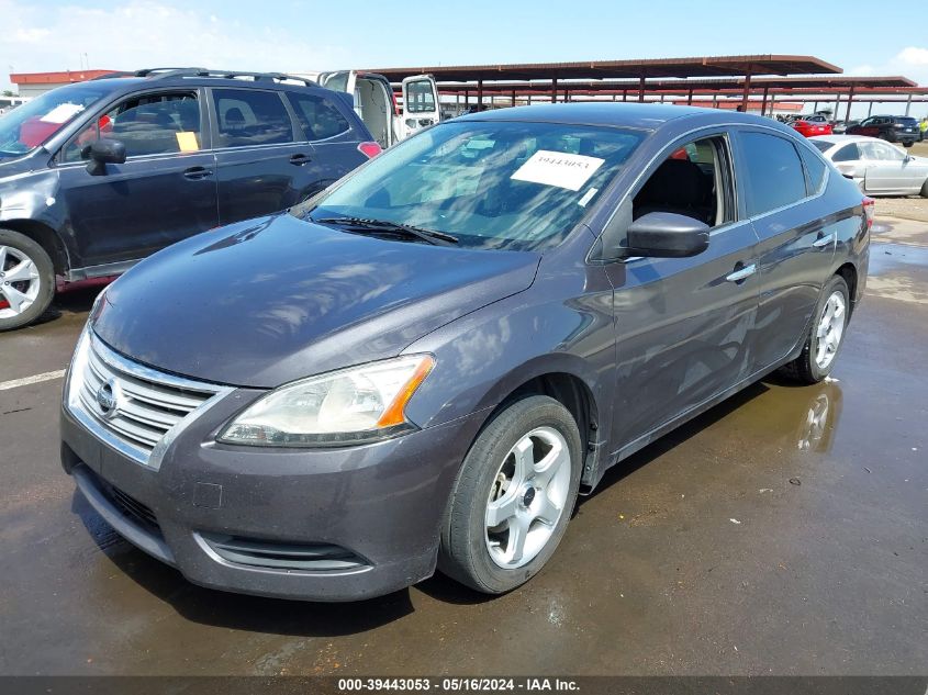 2015 Nissan Sentra Sv VIN: 3N1AB7AP4FL688988 Lot: 39443053