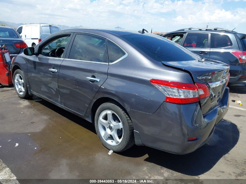 2015 Nissan Sentra Sv VIN: 3N1AB7AP4FL688988 Lot: 39443053