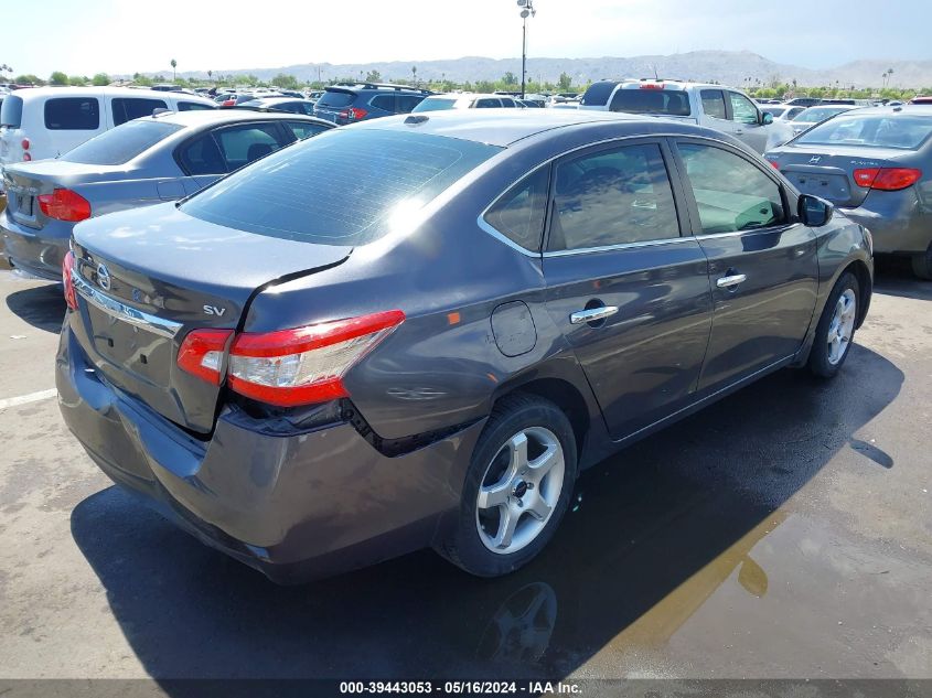 2015 Nissan Sentra Sv VIN: 3N1AB7AP4FL688988 Lot: 39443053