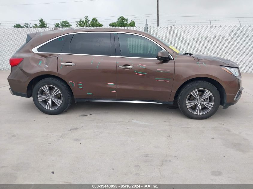 5J8YD3H36KL002913 2019 Acura Mdx Standard