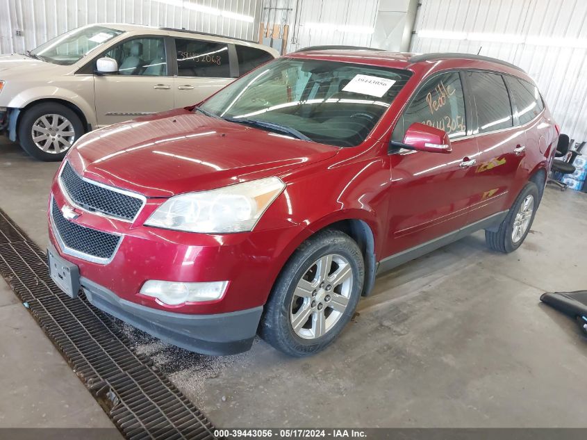 2012 Chevrolet Traverse 1Lt VIN: 1GNKRGED6CJ261500 Lot: 39443056