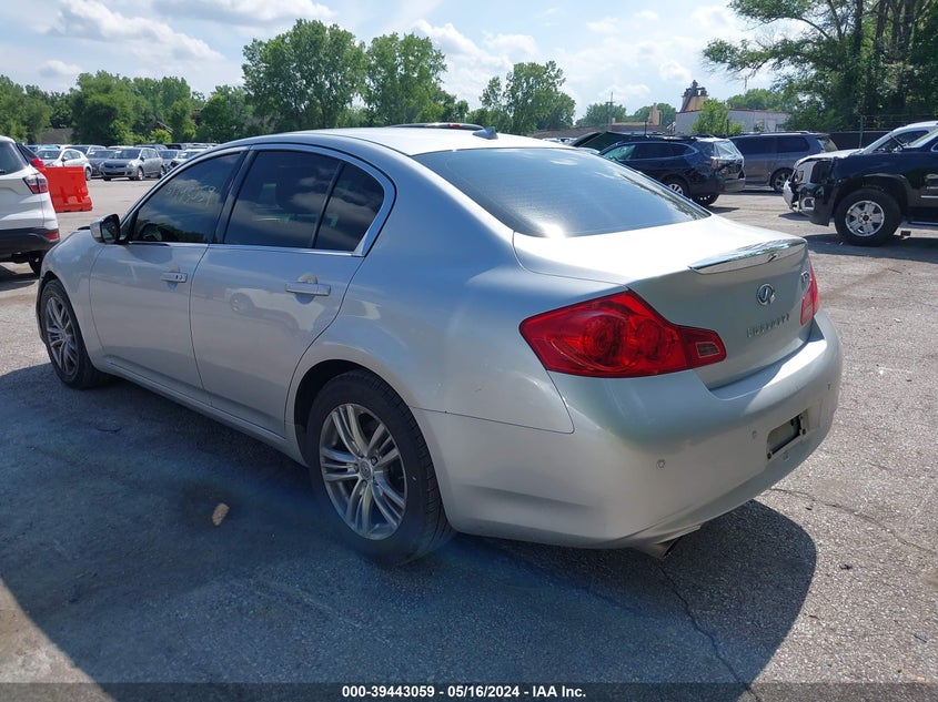 2013 INFINITI G37X - JN1CV6AR4DM751912
