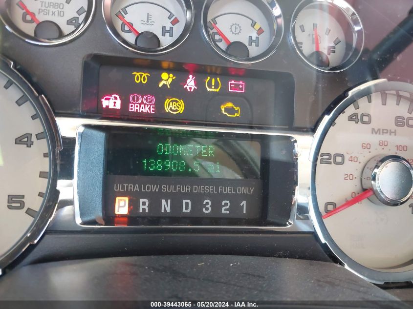 2010 Ford F-250 King Ranch VIN: 1FTSW2BR1AEB12311 Lot: 39443065