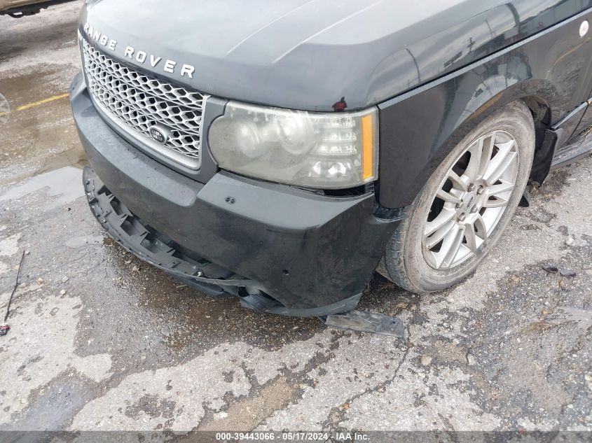 2010 Land Rover Range Rover Hse VIN: SALME1D47AA327618 Lot: 39443066