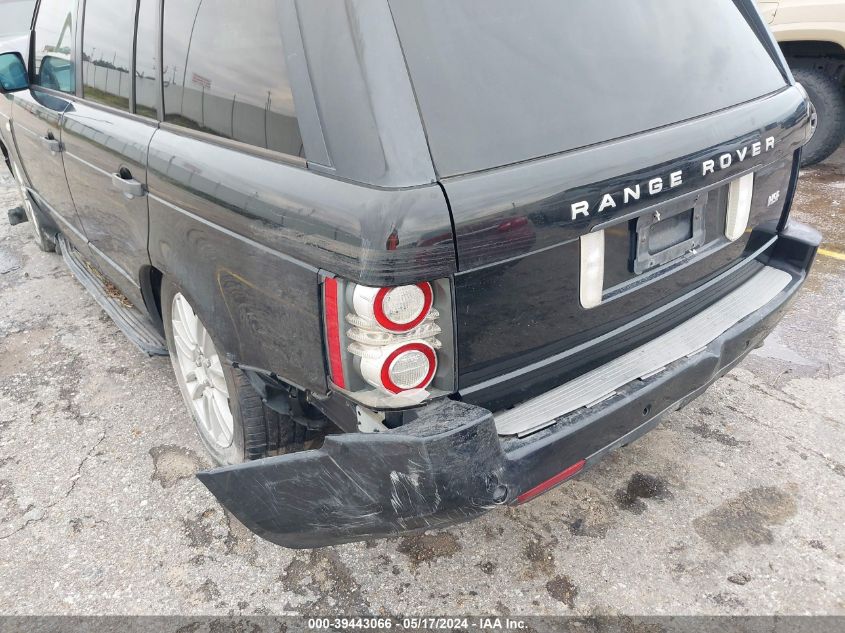 2010 Land Rover Range Rover Hse VIN: SALME1D47AA327618 Lot: 39443066