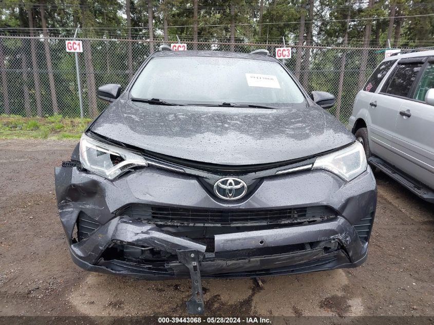 2016 Toyota Rav4 Le VIN: JTMBFREV7GJ085634 Lot: 39443068