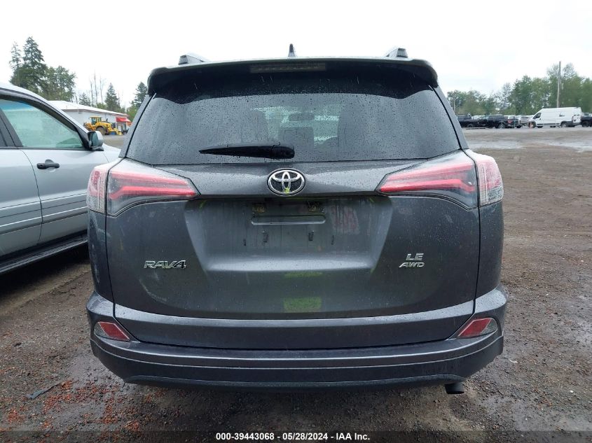 2016 Toyota Rav4 Le VIN: JTMBFREV7GJ085634 Lot: 39443068