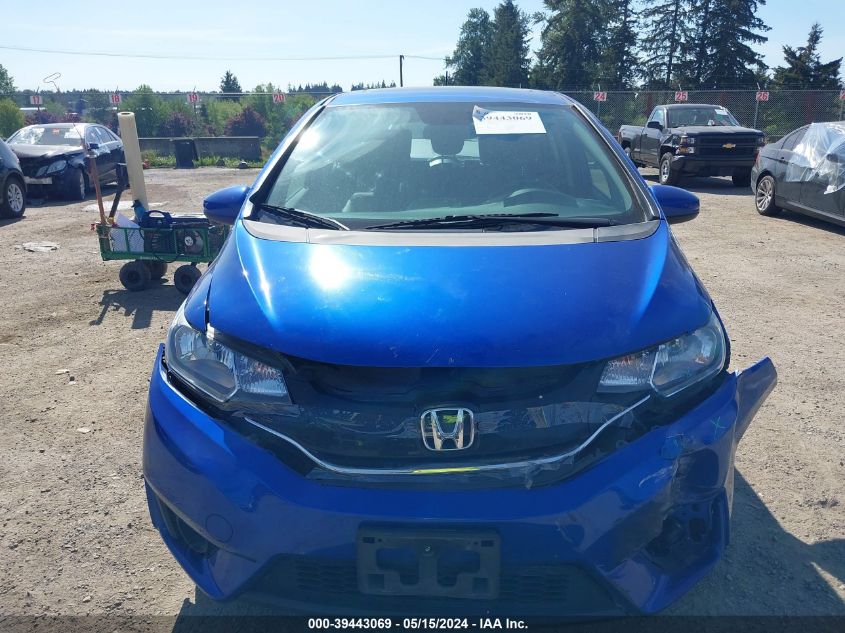 2016 Honda Fit Ex-L VIN: 3HGGK5H99GM705638 Lot: 39443069