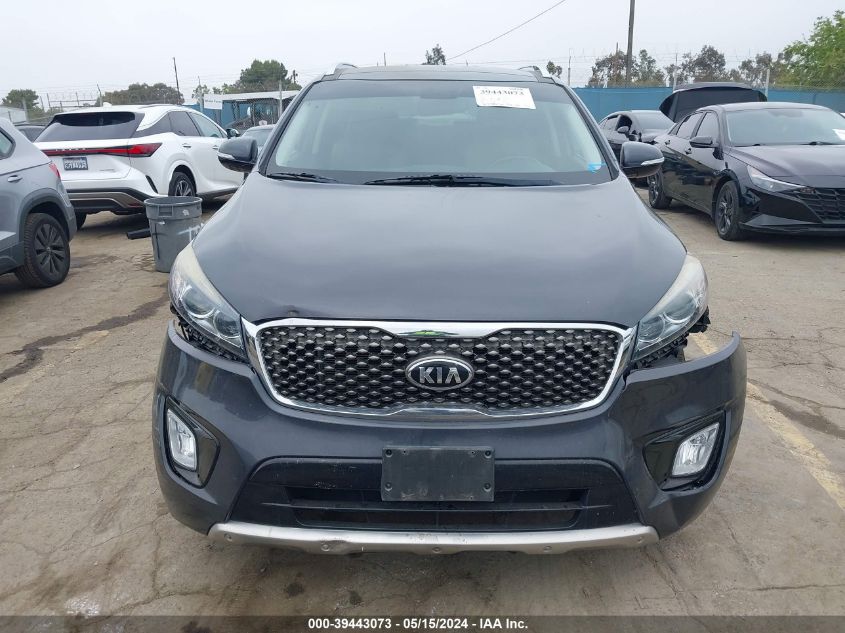 2018 Kia Sorento 3.3L Sx VIN: 5XYPK4A55JG377137 Lot: 39443073
