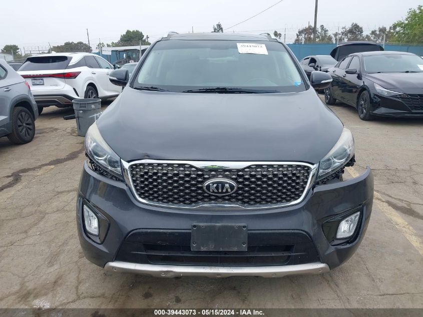 2018 Kia Sorento 3.3L Sx VIN: 5XYPK4A55JG377137 Lot: 39443073