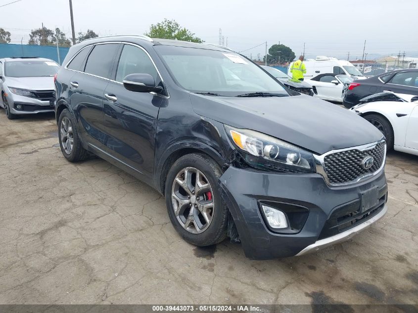 2018 Kia Sorento 3.3L Sx VIN: 5XYPK4A55JG377137 Lot: 39443073