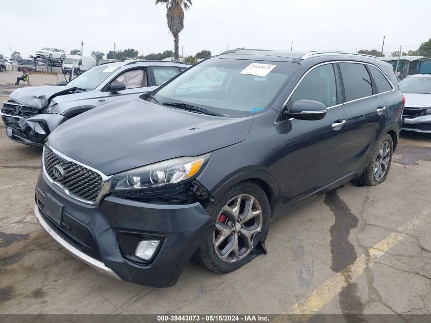 2018 Kia Sorento 3.3L Sx VIN: 5XYPK4A55JG377137 Lot: 39443073