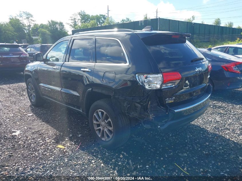 2015 Jeep Grand Cherokee Limited VIN: 1C4RJFBG2FC802641 Lot: 39443087