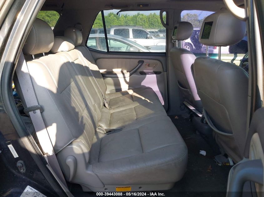 2001 Toyota Sequoia Limited V8 VIN: 5TDBT48A51S038293 Lot: 39443088