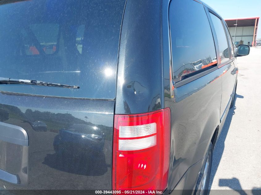 2008 Dodge Grand Caravan Se VIN: 2D8HN44H88R775743 Lot: 39443095