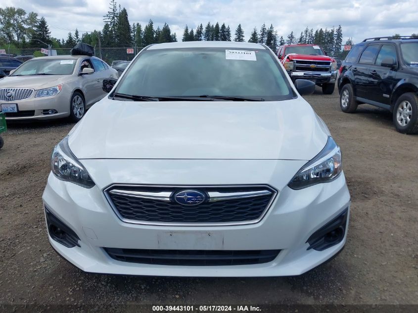 2019 Subaru Impreza 2.0I VIN: 4S3GTAB66K3744541 Lot: 39443101