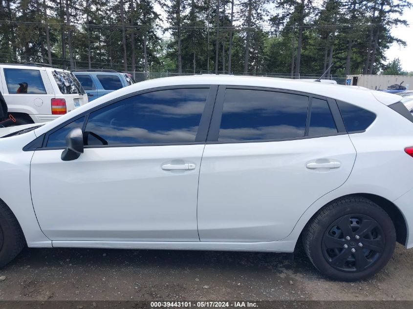 2019 Subaru Impreza 2.0I VIN: 4S3GTAB66K3744541 Lot: 39443101