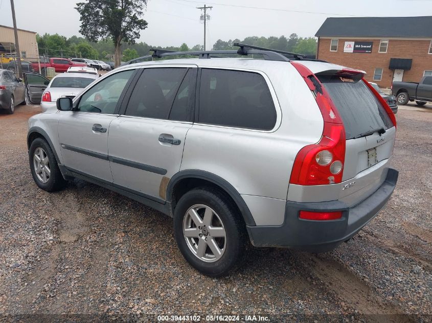 2005 Volvo Xc90 2.5T VIN: YV1CY592451214668 Lot: 39443102