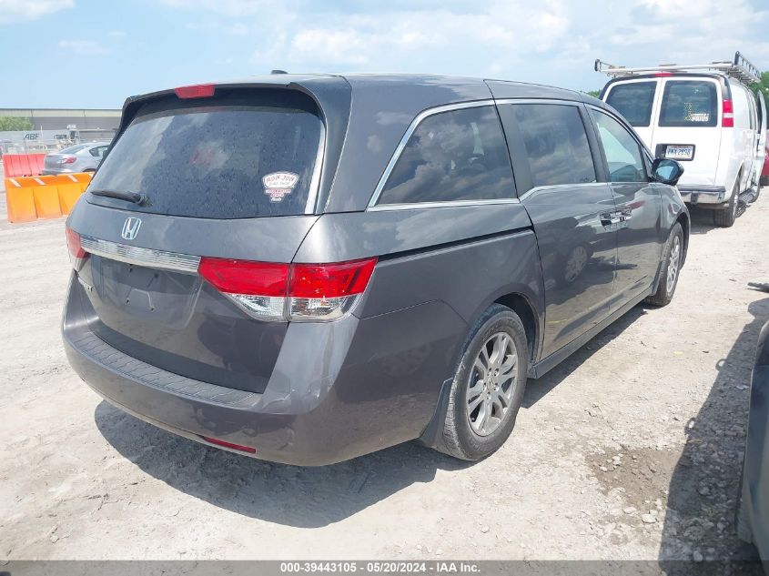 2016 Honda Odyssey Ex-L VIN: 5FNRL5H65GB164327 Lot: 39443105