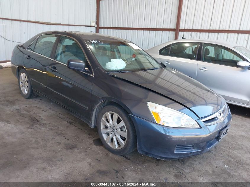 2007 Honda Accord 3.0 Ex VIN: 1HGCM66567A028088 Lot: 39443107