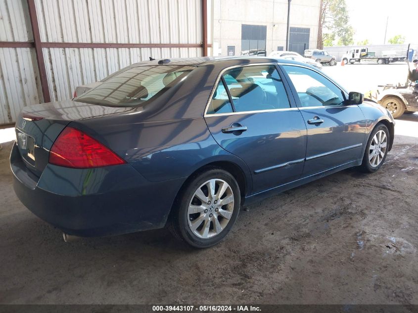 2007 Honda Accord 3.0 Ex VIN: 1HGCM66567A028088 Lot: 39443107