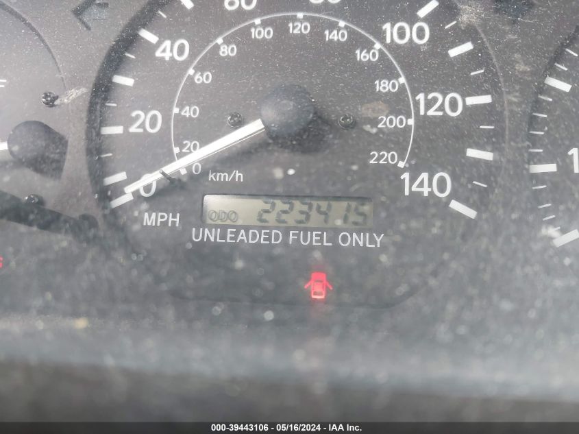 1999 Toyota Camry Le VIN: 4T1BG22K9XU894853 Lot: 39443106