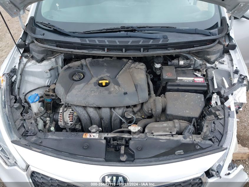 2016 Kia Forte Lx VIN: KNAFK4A68G5613444 Lot: 39443115