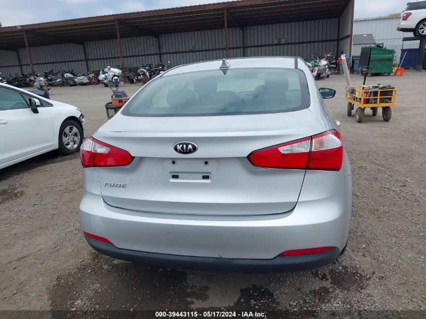 2016 Kia Forte Lx VIN: KNAFK4A68G5613444 Lot: 39443115