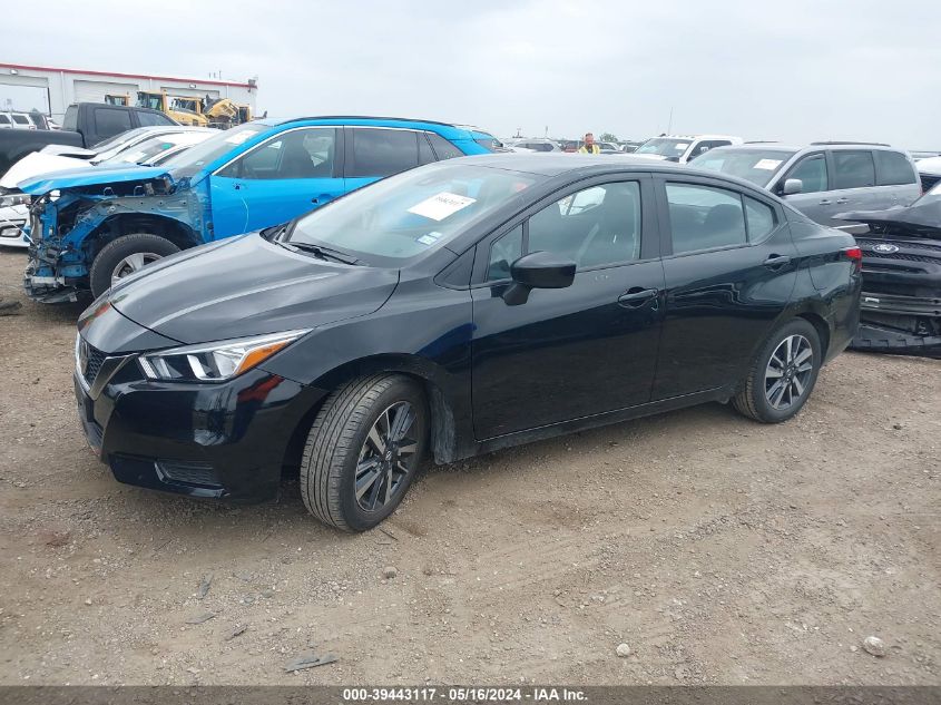 2022 Nissan Versa 1.6 Sv Xtronic Cvt VIN: 3N1CN8EVXNL833898 Lot: 39443117