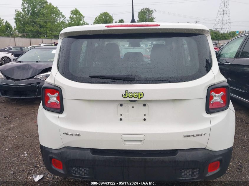 2022 Jeep Renegade Sport 4X4 VIN: ZACNJDA1XNPN79739 Lot: 39443122