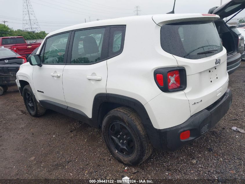 2022 Jeep Renegade Sport 4X4 VIN: ZACNJDA1XNPN79739 Lot: 39443122