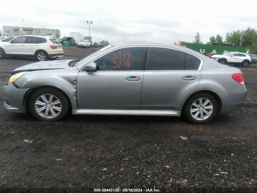 2010 Subaru Legacy 2.5I Premium VIN: 4S3BMBG6XA3231412 Lot: 39443126