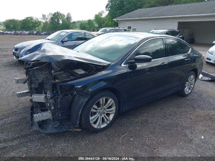 2015 Chrysler 200 Limited VIN: 1C3CCCAB2FN541959 Lot: 39443128