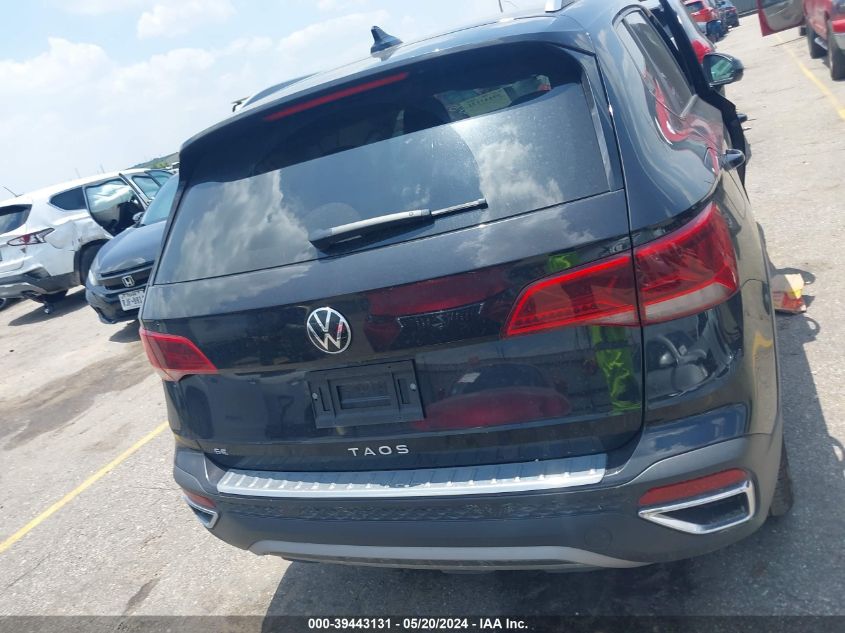 2022 Volkswagen Taos 1.5T Se VIN: 3VVRX7B27NM094667 Lot: 39443131