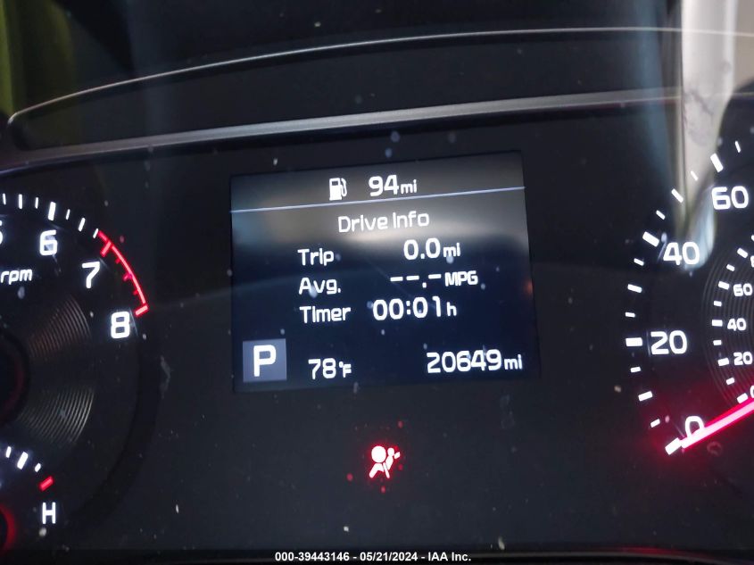 2022 Kia Soul Lx VIN: KNDJ23AU5N7816038 Lot: 39443146