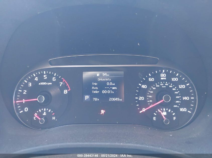 2022 Kia Soul Lx VIN: KNDJ23AU5N7816038 Lot: 39443146