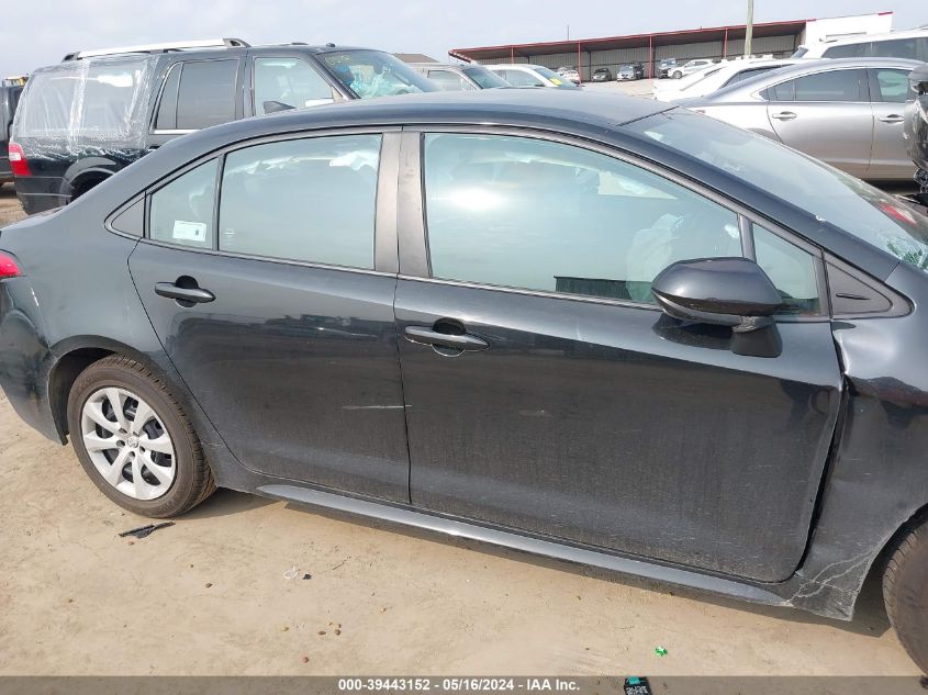 2022 Toyota Corolla Le VIN: 5YFEPMAE6NP277980 Lot: 39443152