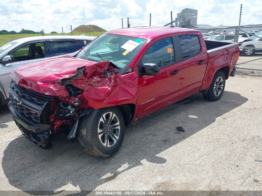 2021 Chevrolet Colorado 4Wd Short Box Z71 VIN: 1GCGTDEN1M1229191 Lot: 39443168