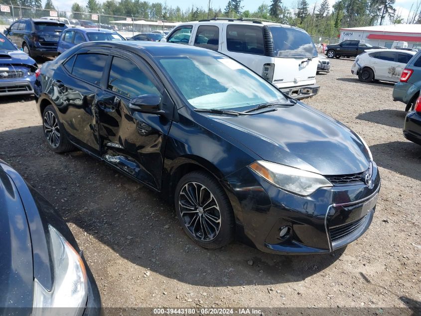 2015 Toyota Corolla S Plus VIN: 5YFBURHEXFP226725 Lot: 39443180