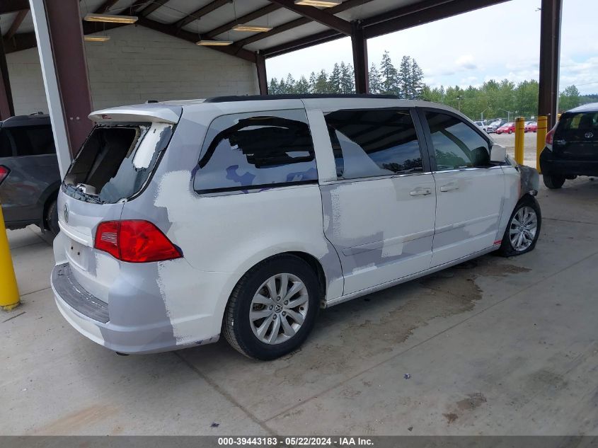 2012 Volkswagen Routan Se VIN: 2C4RVABG4CR222303 Lot: 39443183