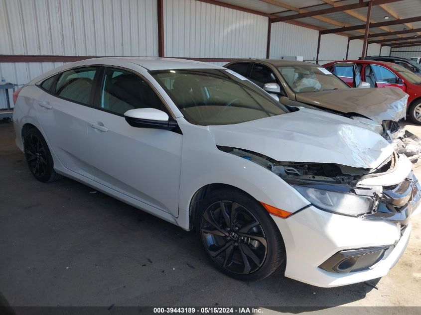 2021 Honda Civic Sport VIN: 2HGFC2F81MH530992 Lot: 39443189