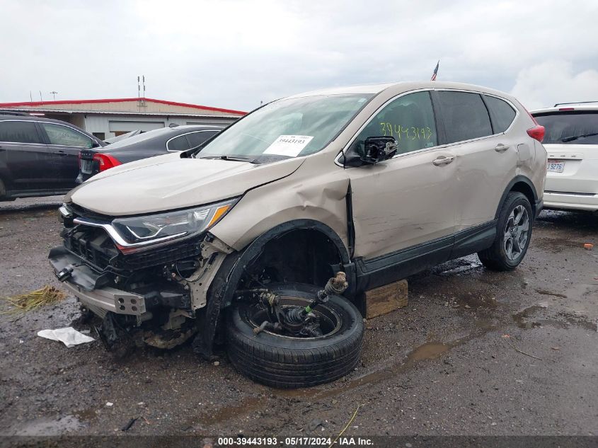 2019 Honda Cr-V Ex VIN: 2HKRW2H52KH617729 Lot: 39443193