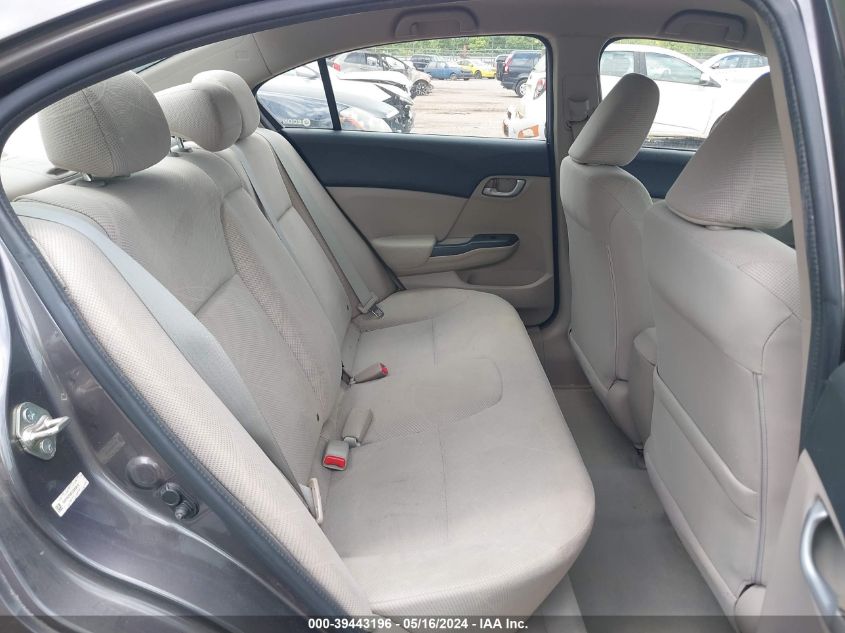 2012 Honda Civic Lx VIN: 19XFB2F50CE083816 Lot: 39443196