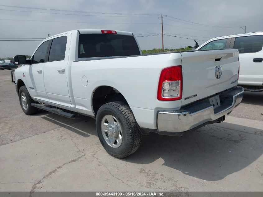 2021 Ram 2500 Big Horn VIN: 3C6UR5DL5MG628475 Lot: 39443199