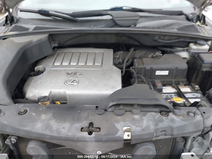 2008 Lexus Rx 350 VIN: JTJGK31U680014344 Lot: 39443212