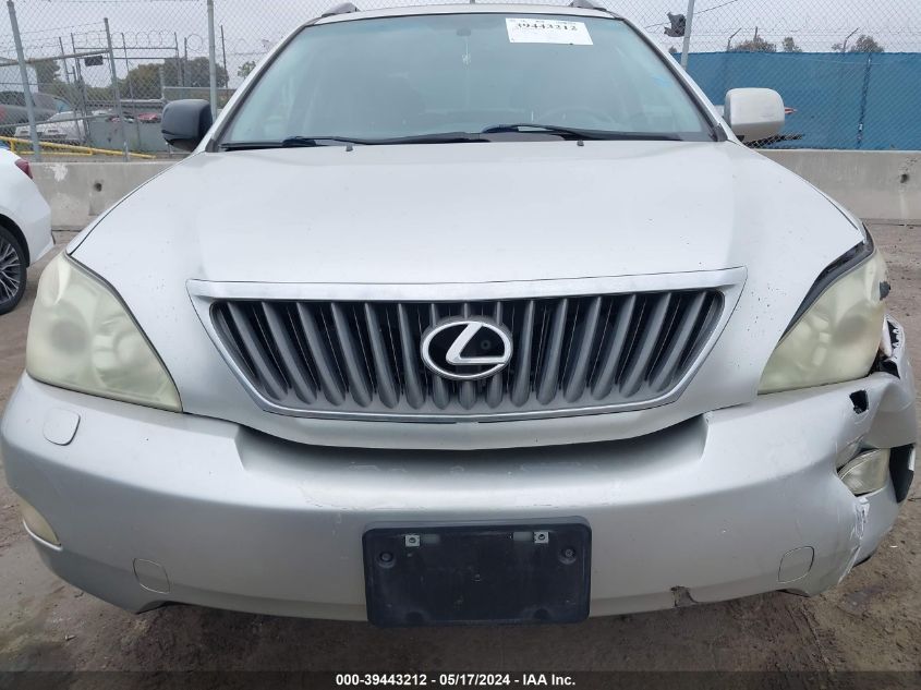 2008 Lexus Rx 350 VIN: JTJGK31U680014344 Lot: 39443212