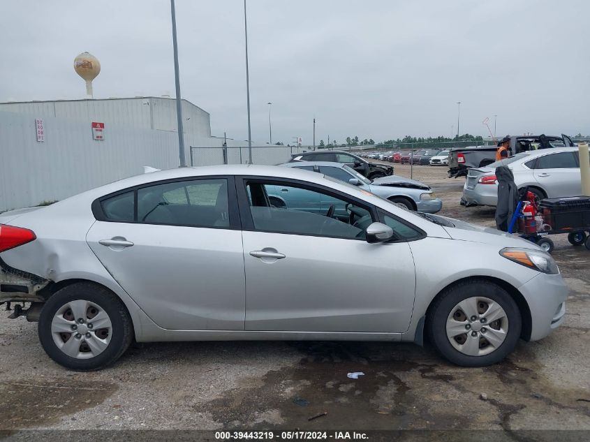 2015 Kia Forte Lx VIN: KNAFX4A68F5328114 Lot: 39443219