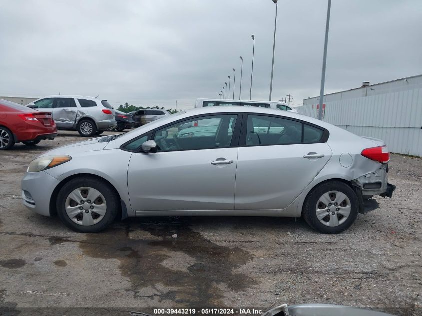 2015 Kia Forte Lx VIN: KNAFX4A68F5328114 Lot: 39443219